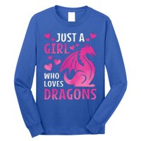 Just A Girl Who Loves Dragons  Long Sleeve Shirt