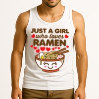 Just A Girl Who Loves Ramen Cute Kawaii Asian Noodles Lover Tank Top