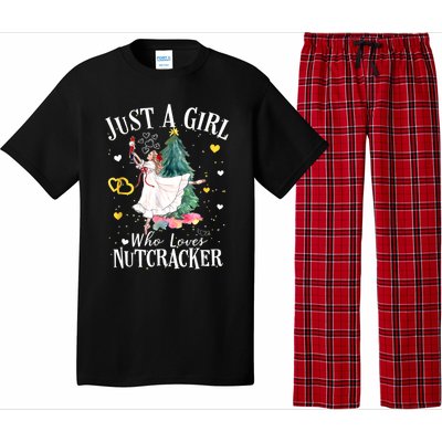 Just A Girl Who Loves Nutcrackers Christmas Ballet Pajama Set