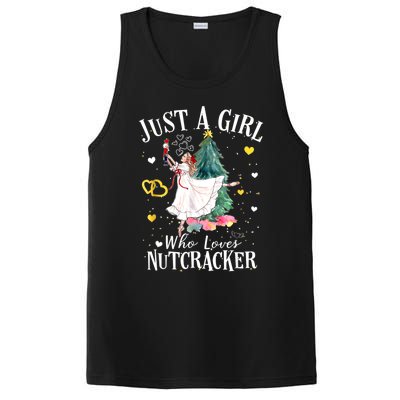 Just A Girl Who Loves Nutcrackers Christmas Ballet PosiCharge Competitor Tank