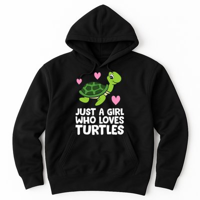 Just A Girl Who Loves Turtles Hoodie