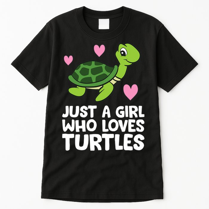 Just A Girl Who Loves Turtles Tall T-Shirt