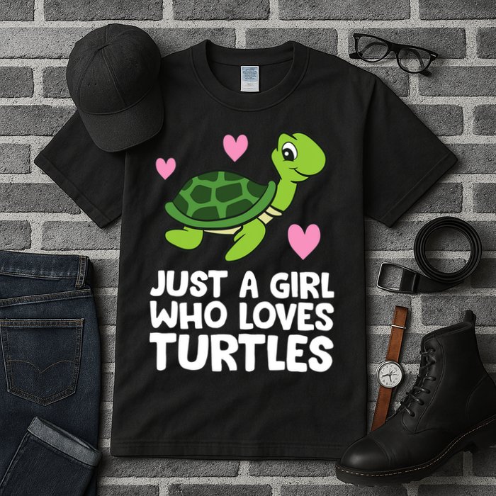 Just A Girl Who Loves Turtles Tall T-Shirt