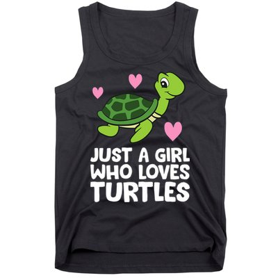 Just A Girl Who Loves Turtles Tank Top