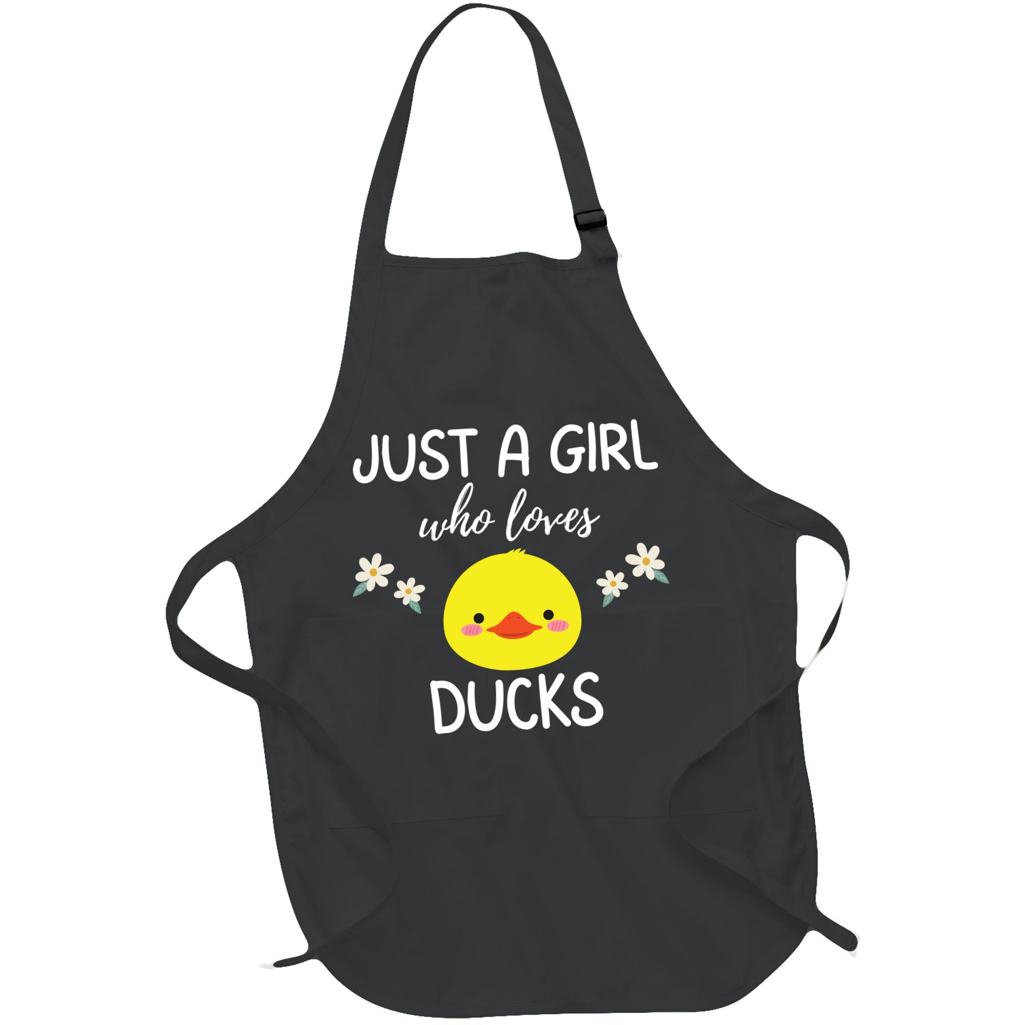 Just A Girl Who Loves Ducks Cute Duck Lover Owner Gift Apron