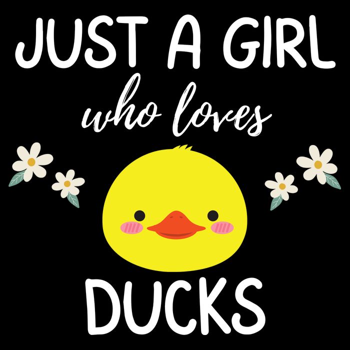 Just A Girl Who Loves Ducks Cute Duck Lover Owner Gift Impact Tech Backpack