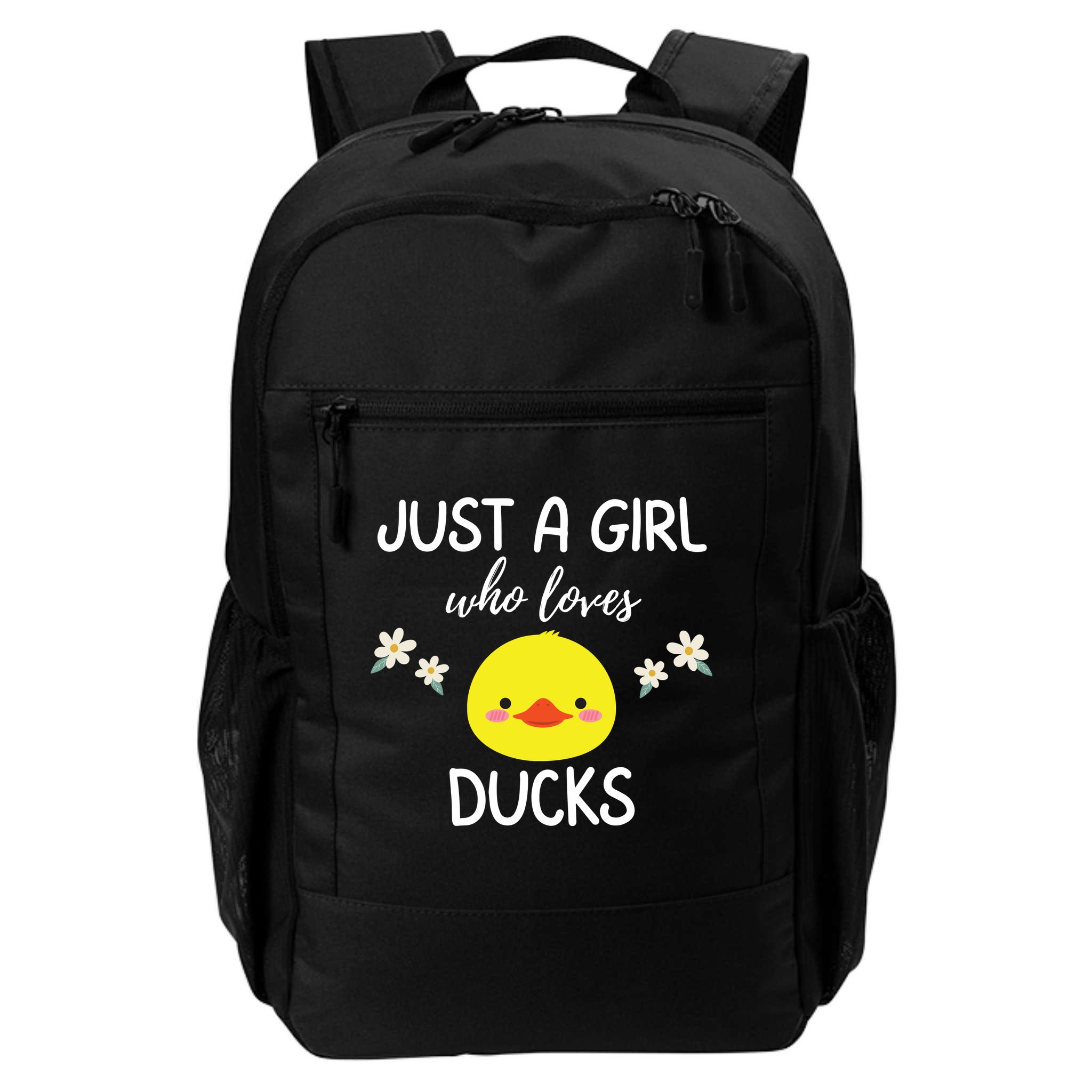 Just A Girl Who Loves Ducks Cute Duck Lover Owner Gift Backpack