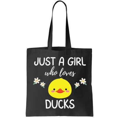 Just A Girl Who Loves Ducks Cute Duck Lover Owner Gift Bag