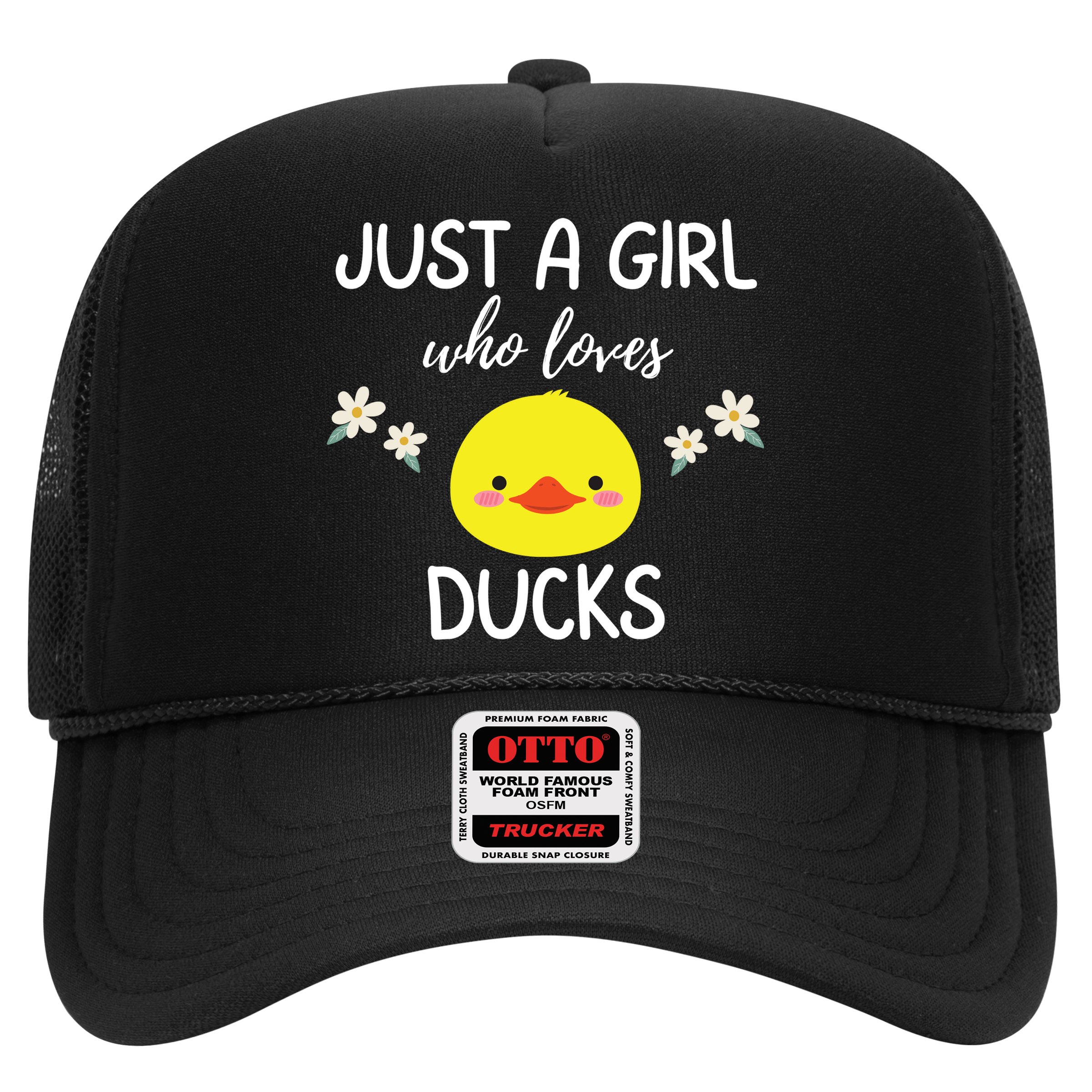 Just A Girl Who Loves Ducks Cute Duck Lover Owner Gift Hat