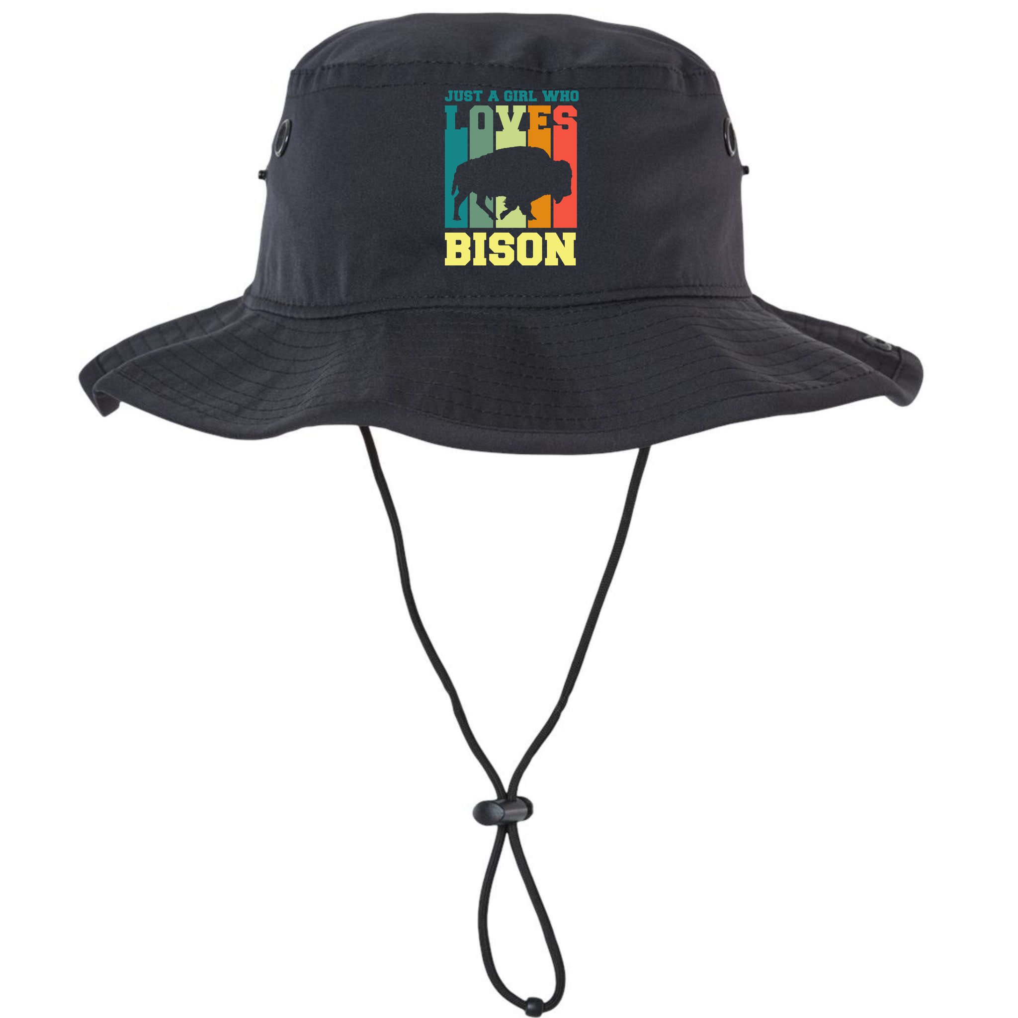 Just A Girl Who Loves Bison Bucket Hat