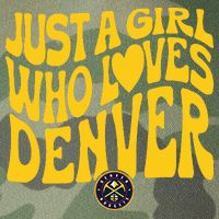 Just A Girl Who Loves D.E.N.V.E.R Nuggets Wavy Legacy Tie Dye Trucker Hat