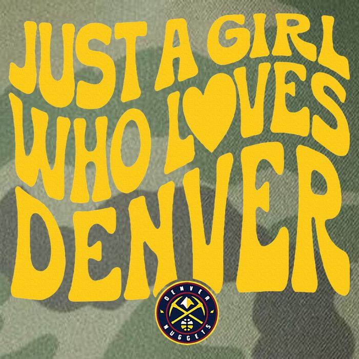 Just A Girl Who Loves D.E.N.V.E.R Nuggets Wavy Legacy Tie Dye Trucker Hat