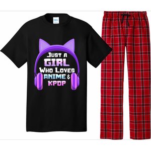 Just A Girl Anime KPop Music Fan Teen Girls Japan Animation Pajama Set