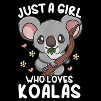 Just A Girl Who Loves Koalas Koala 16 in Basic Backpack