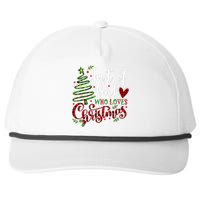 Just A Girl Who Loves Christmas A Gift For Xmas Women Girls Snapback Five-Panel Rope Hat