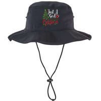 Just A Girl Who Loves Christmas A Gift For Xmas Women Girls Legacy Cool Fit Booney Bucket Hat