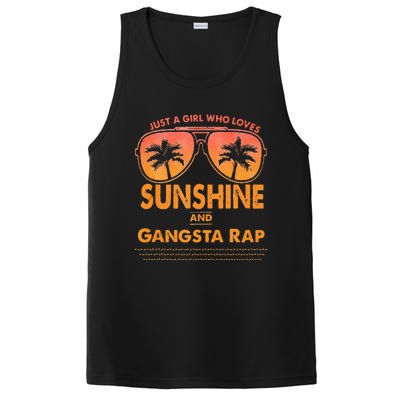 Just A Girl Who Loves Sunshine And Gangsta Rap PosiCharge Competitor Tank