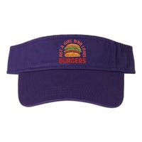 Just A Girl Who Loves Burgers Valucap Bio-Washed Visor