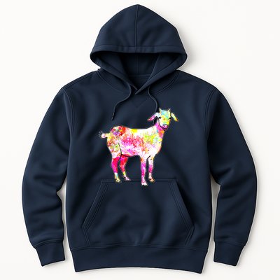 Just A Girl Who Loves Goats Wo Farmer Cute Goat Hoodie