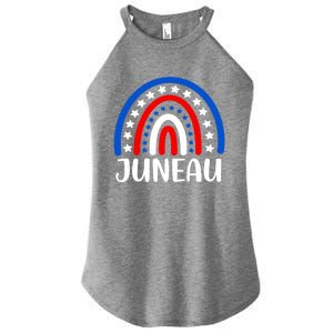 Juneau Alaska Gift I Love Juneau Alaska Usa Gift Women’s Perfect Tri Rocker Tank