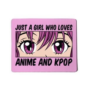 Just A Girl Who Loves Anime And Kpop Mousepad