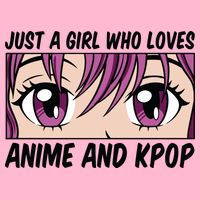 Just A Girl Who Loves Anime And Kpop Visor