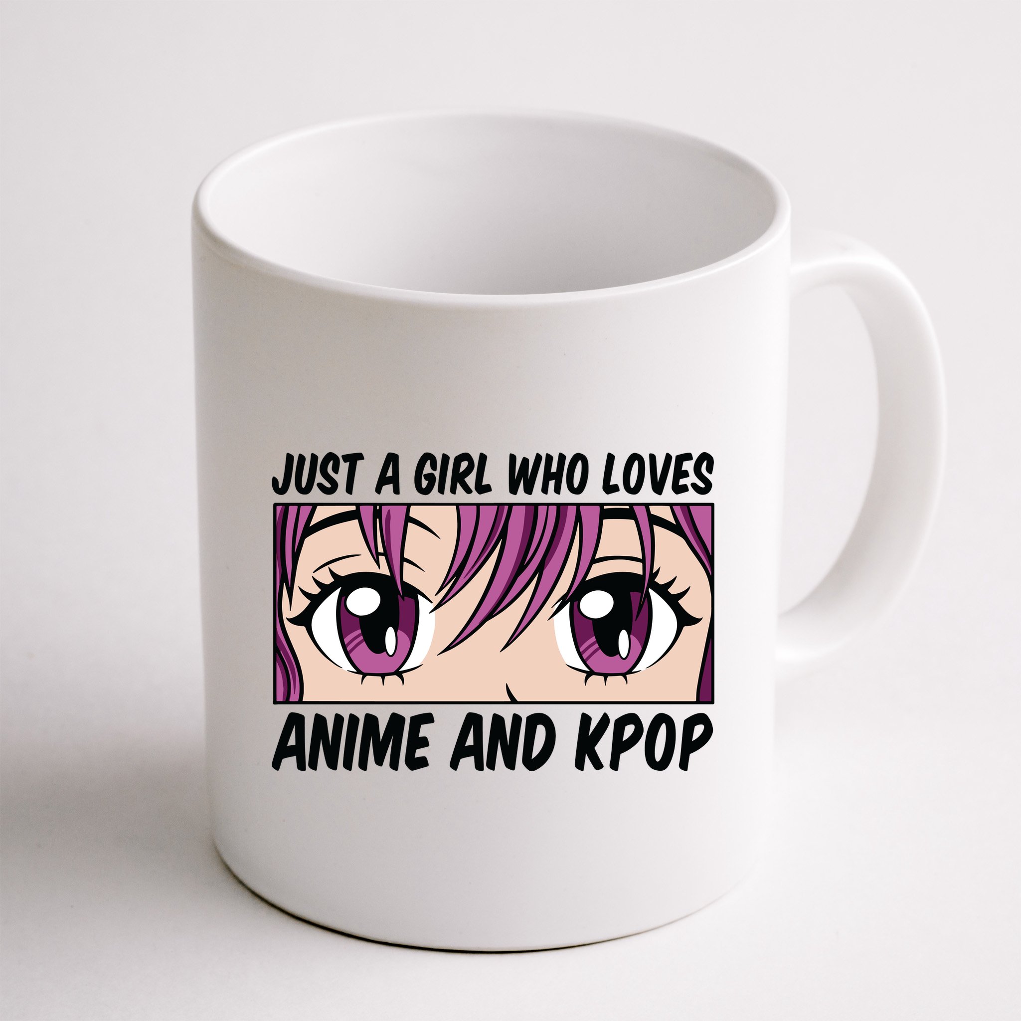 Just A Girl Who Loves Anime And Kpop Mug
