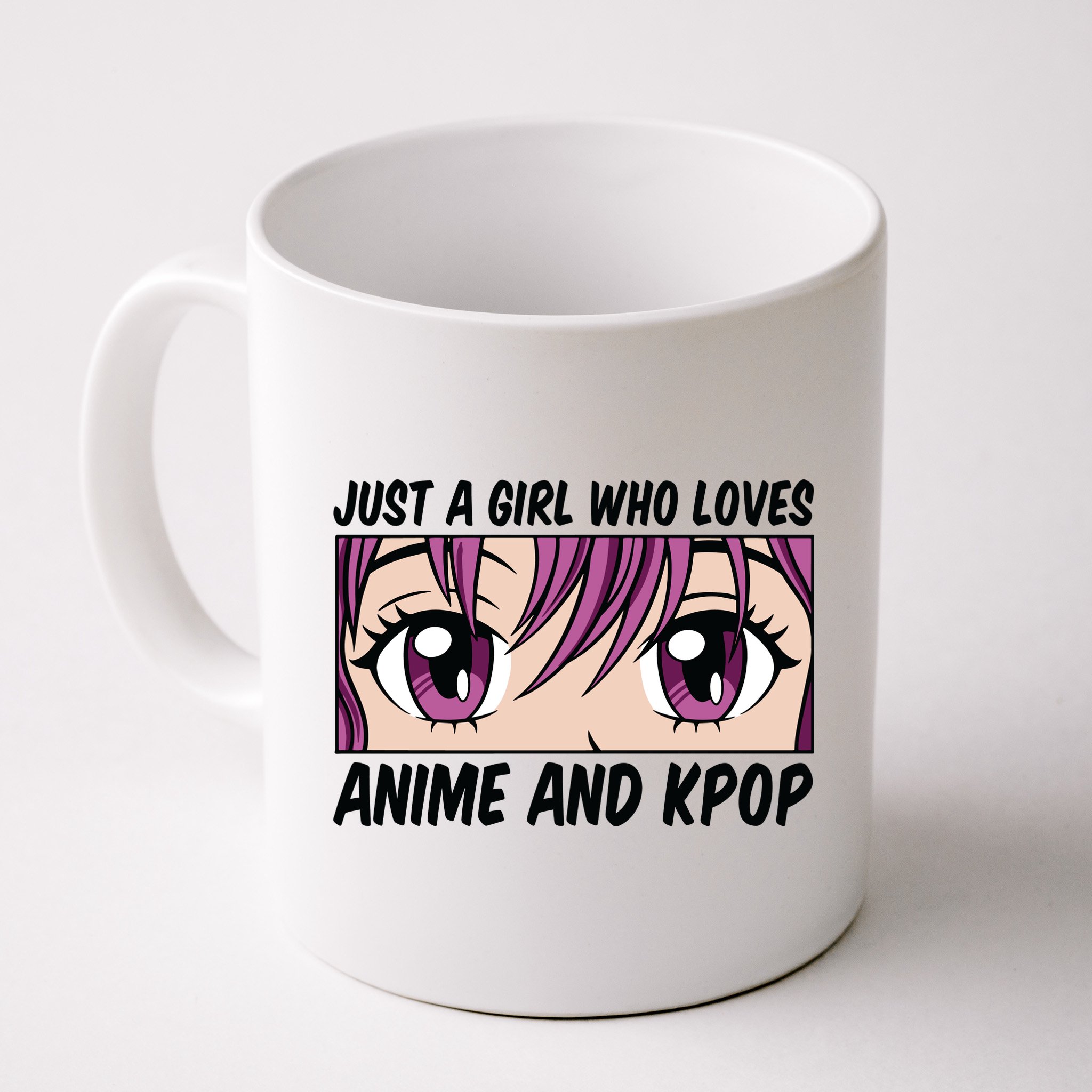 Just A Girl Who Loves Anime And Kpop Mug