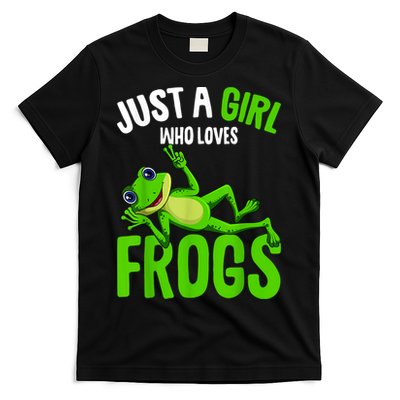 Just A Girl Who Loves Frogs T-Shirt