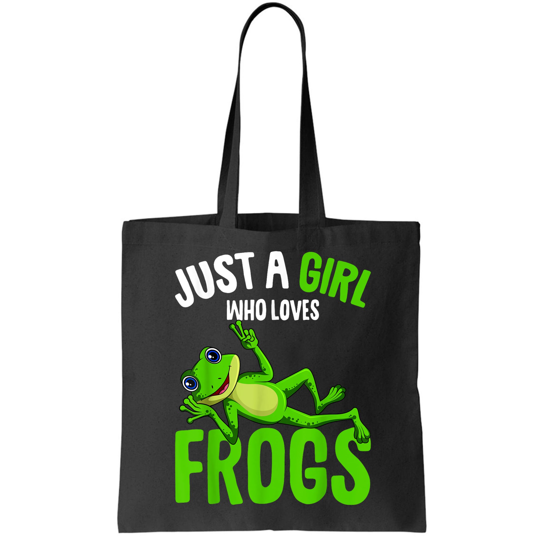Just A Girl Who Loves Frogs Bag