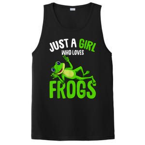 Just A Girl Who Loves Frogs PosiCharge Competitor Tank