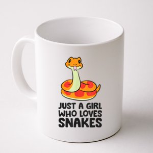 Just A Girl Who Loves Snakes Coffee Mug