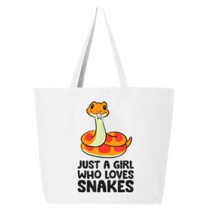 Just A Girl Who Loves Snakes 25L Jumbo Tote