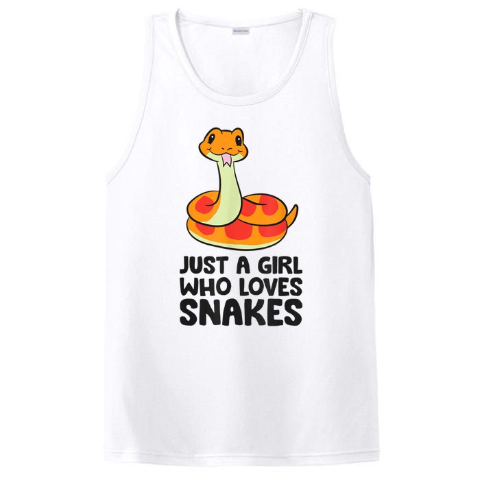 Just A Girl Who Loves Snakes PosiCharge Competitor Tank