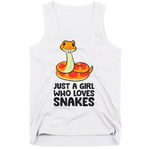 Just A Girl Who Loves Snakes Tank Top