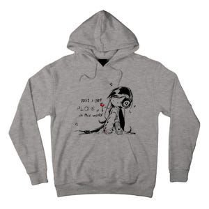 Just A Girl Alone In This World Tall Hoodie