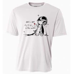 Just A Girl Alone In This World Cooling Performance Crew T-Shirt