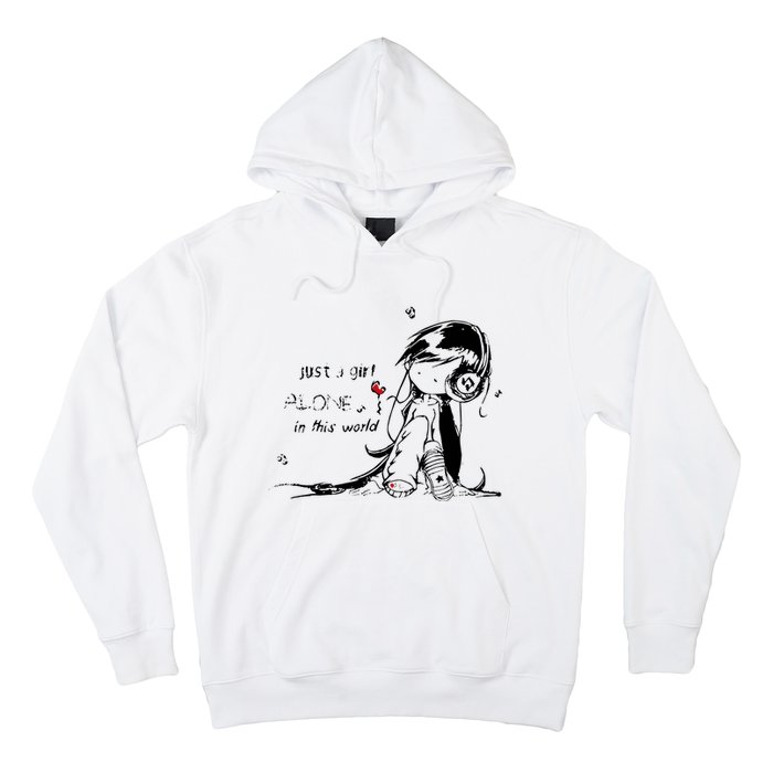 Just A Girl Alone In This World Hoodie