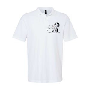 Just A Girl Alone In This World Softstyle Adult Sport Polo