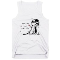 Just A Girl Alone In This World Tank Top