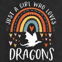 Just A Girl Who Loves Dragons Rainbow Gifts For Dragon Lover Hat