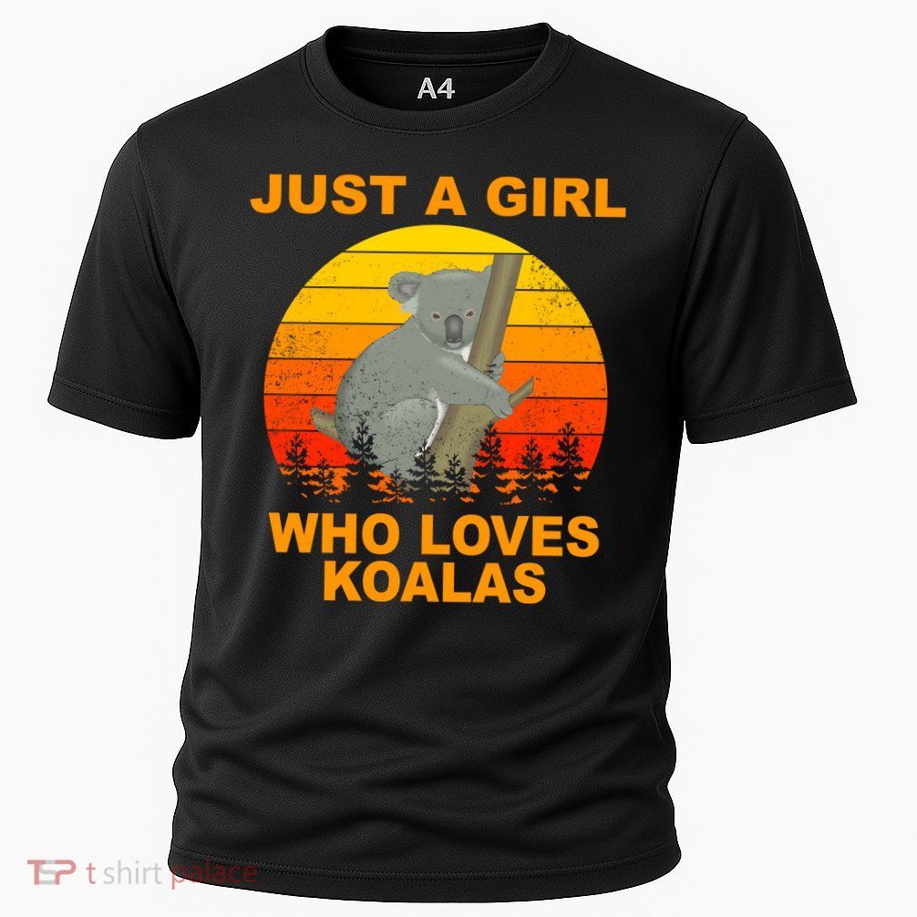 Just A Girl Who Loves Koalas Performance Shirt