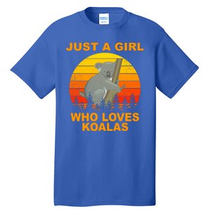 Just A Girl Who Loves Koalas Tall T-Shirt