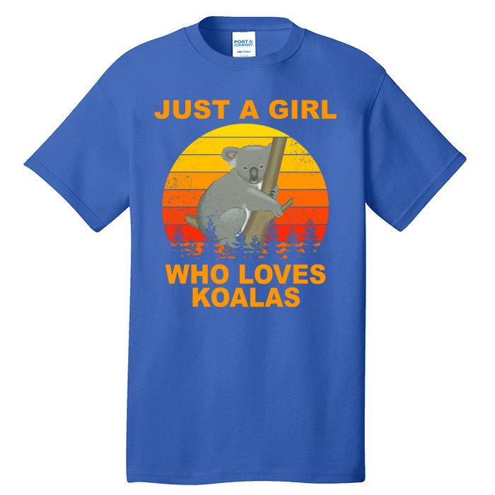 Just A Girl Who Loves Koalas Tall T-Shirt