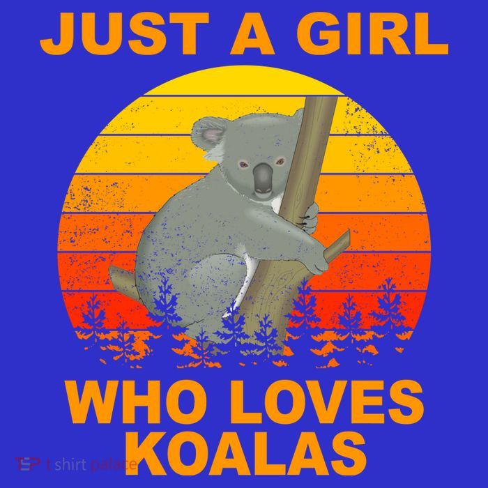 Just A Girl Who Loves Koalas Premium T-Shirt