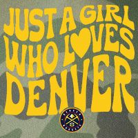 Just A Girl Who Loves Denver Nugget Wavy Legacy Tie Dye Trucker Hat