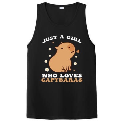 Just A Girl Who Loves Capybaras PosiCharge Competitor Tank