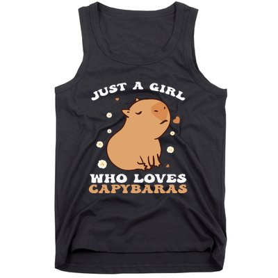 Just A Girl Who Loves Capybaras Tank Top