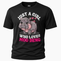 Just A Girl Who Loves Moo Deng Performance Shirt