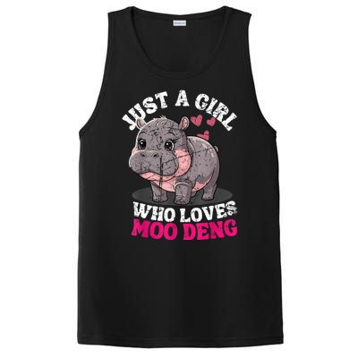 Just A Girl Who Loves Moo Deng PosiCharge Competitor Tank